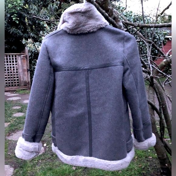 Women’s Extra Cozy Moto Jacket With Faux Fur Lining Size XS. - Picture 4 of 6